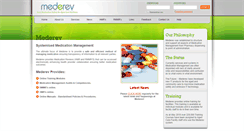 Desktop Screenshot of mederev.com.au